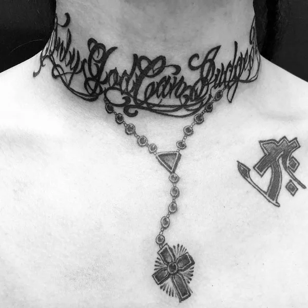 Only god can judge me tattoo 43