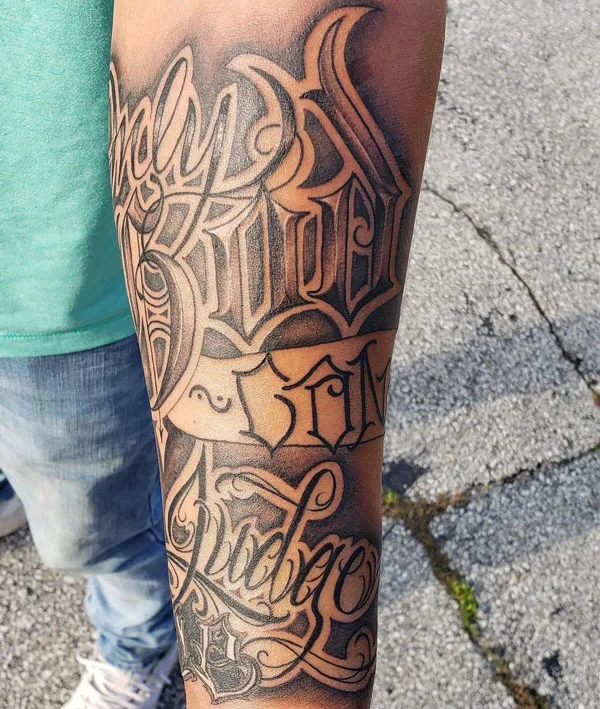 Only god can judge me tattoo 69