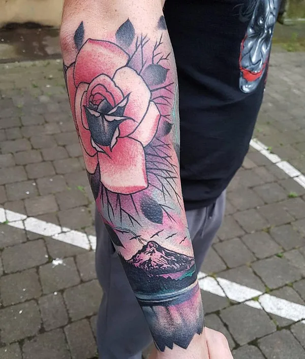 Outer Forearm Tattoo 1