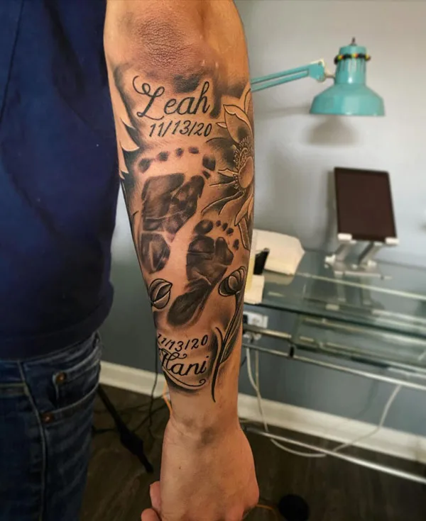 Outer Forearm Tattoo 2
