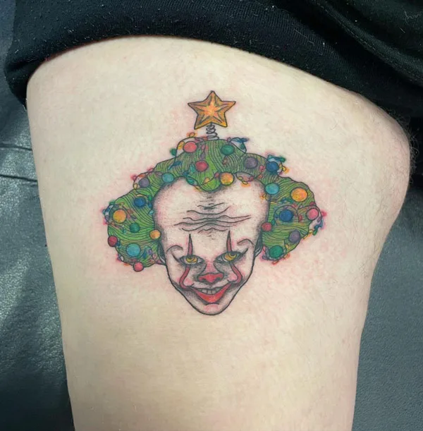 Pennywise tattoo 10