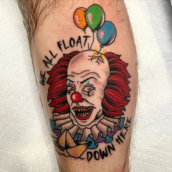 Pennywise tattoo 6