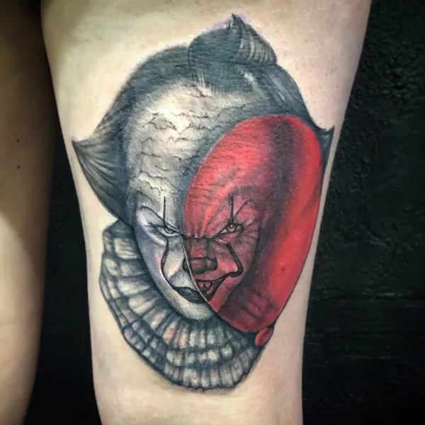 Pennywise tattoo 7