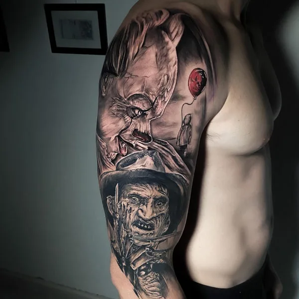 Pennywise tattoo 9