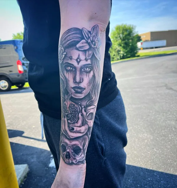 Persephone tattoo 5