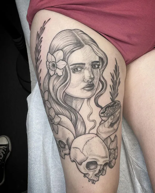 Persephone tattoo 8