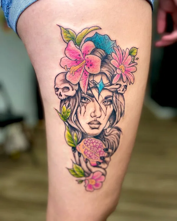 Persephone tattoo 9