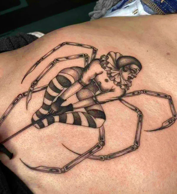 Pierrot Clown Tattoo 2