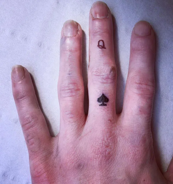 Queen of spade tattoo 14