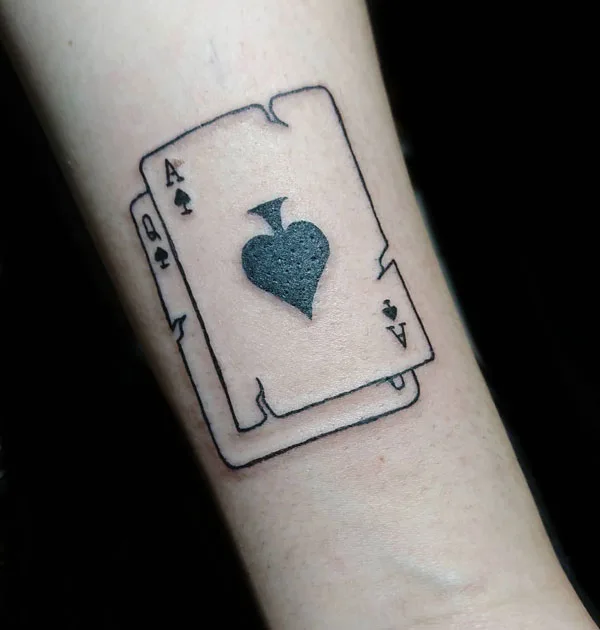 Queen of spade tattoo 22