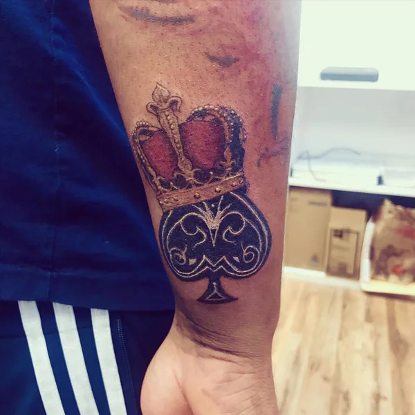 Queen of spade tattoo 24