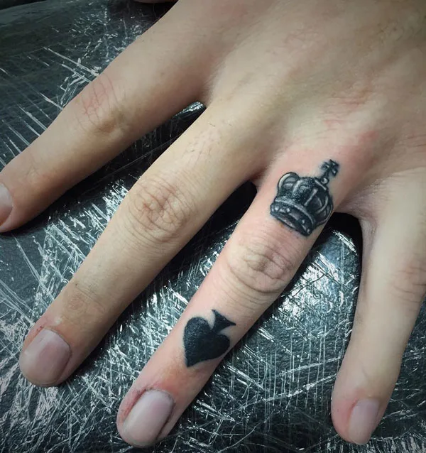Queen of spade tattoo 27
