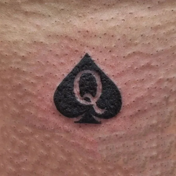 Queen of spade tattoo 28