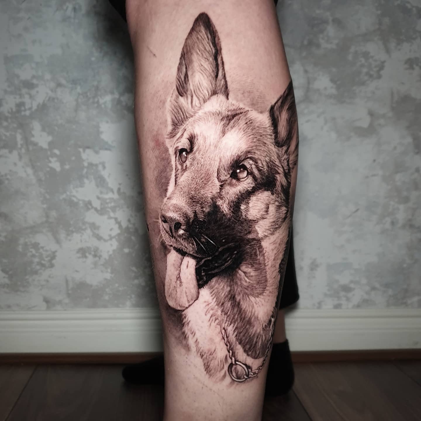 Realistic Expressions German Shepherd Tattoo Design Realistic Expressions German Shepherd Tattoo Design