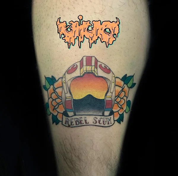 Rebel Star Wars Tattoo 1