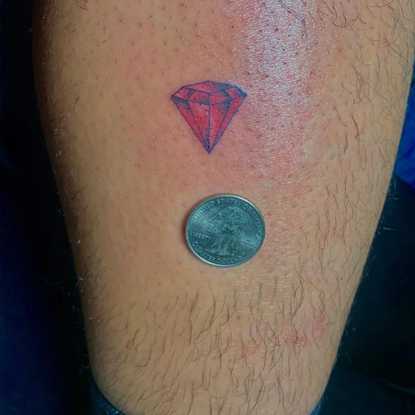Red Diamond Tattoo 1