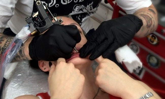 Risks of getting a lip tattoo