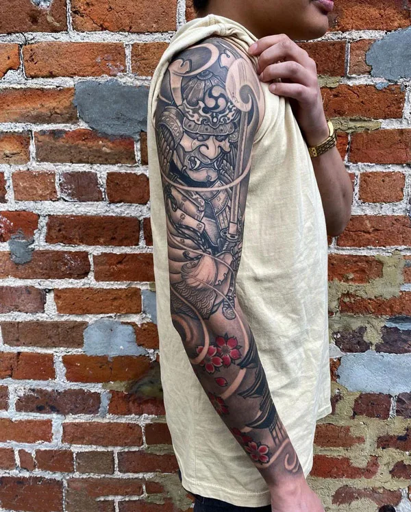 Samurai Yakuza tattoo