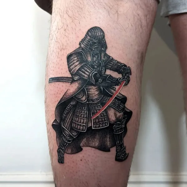 Samurai darth vader tattoo