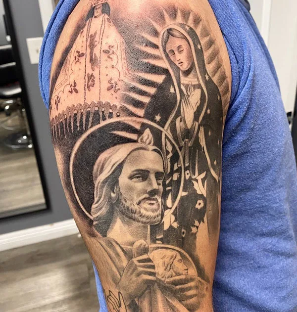 San Judas tattoo 112