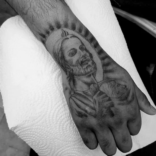 San Judas tattoo 30
