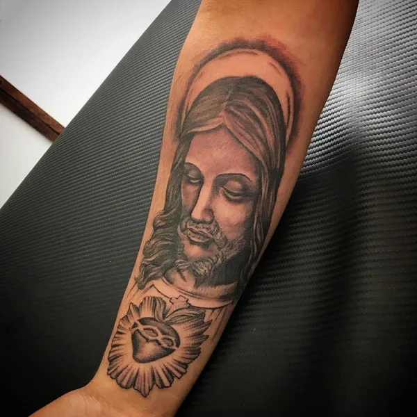 San Judas tattoo 41