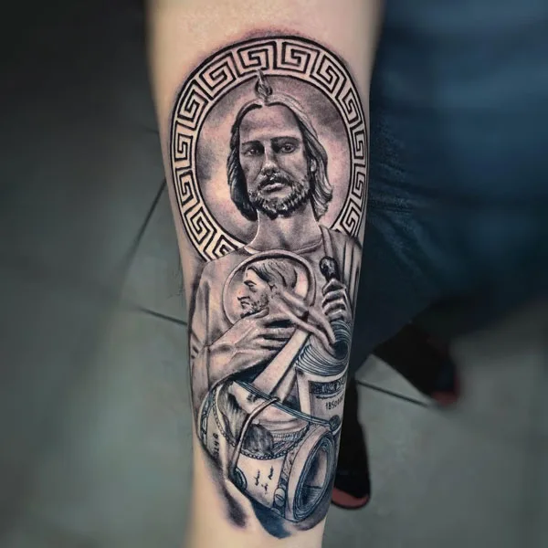 San Judas tattoo 53