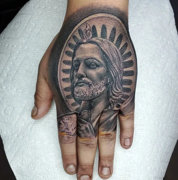 San Judas tattoo 61