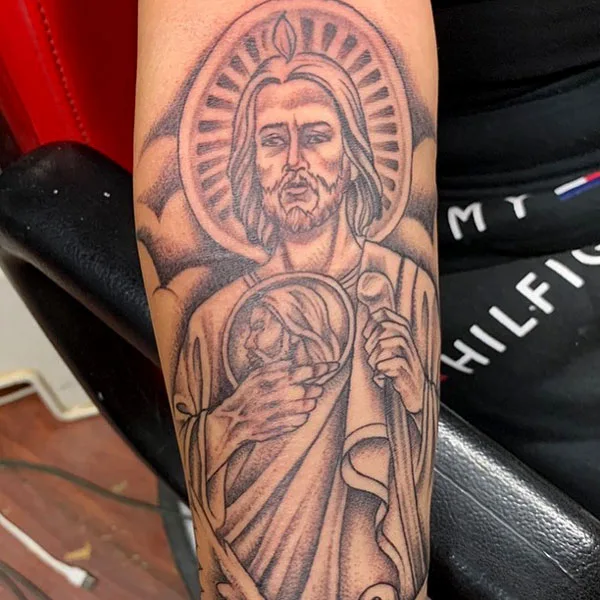 San Judas tattoo 99
