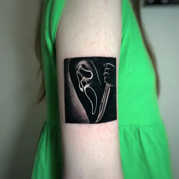 Scream tattoo 103
