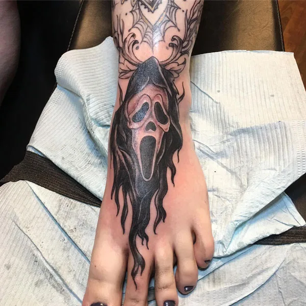 Scream tattoo 11