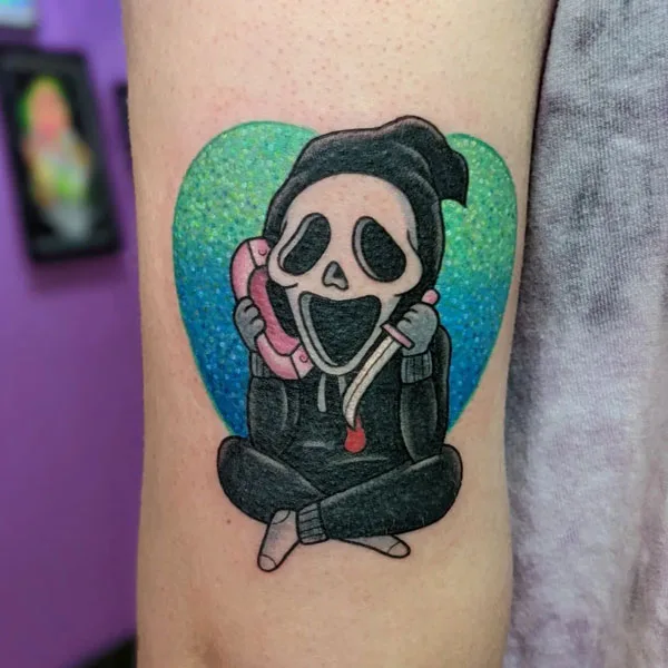 Scream tattoo 115