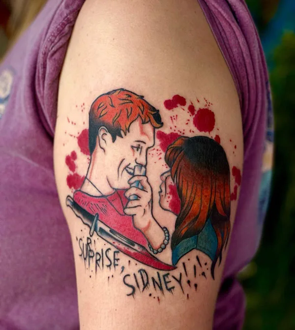 Scream tattoo 118