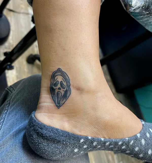 Scream tattoo 12