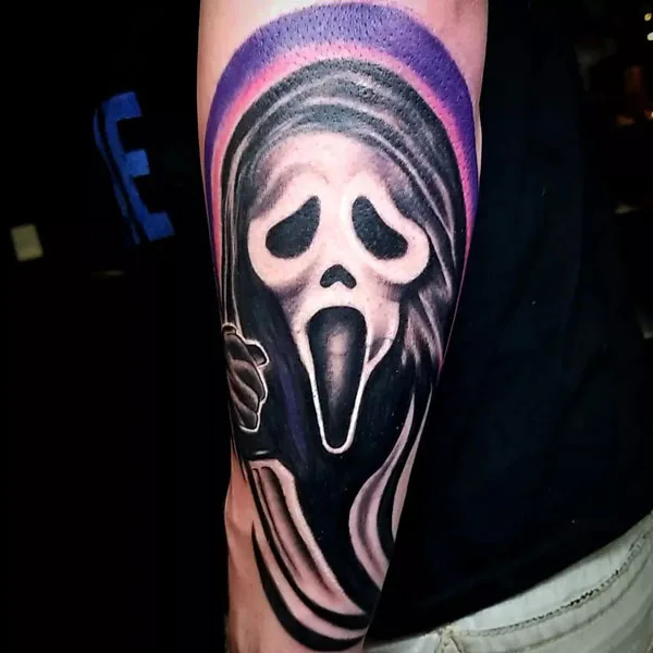 Scream tattoo 121