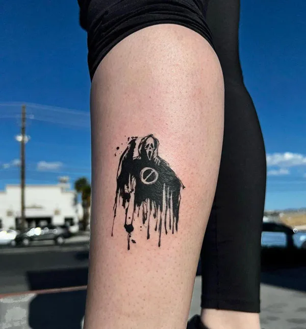 Scream tattoo 15