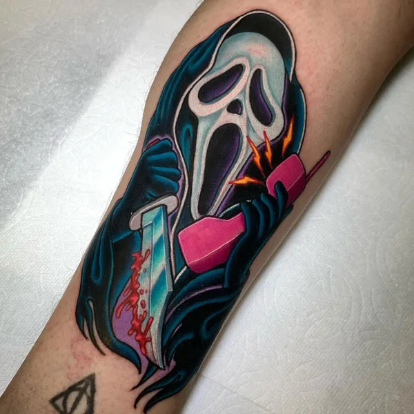 Scream tattoo 18