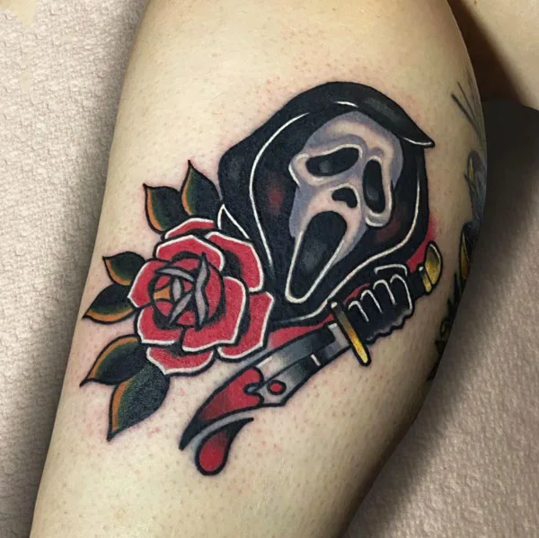 Scream tattoo 19