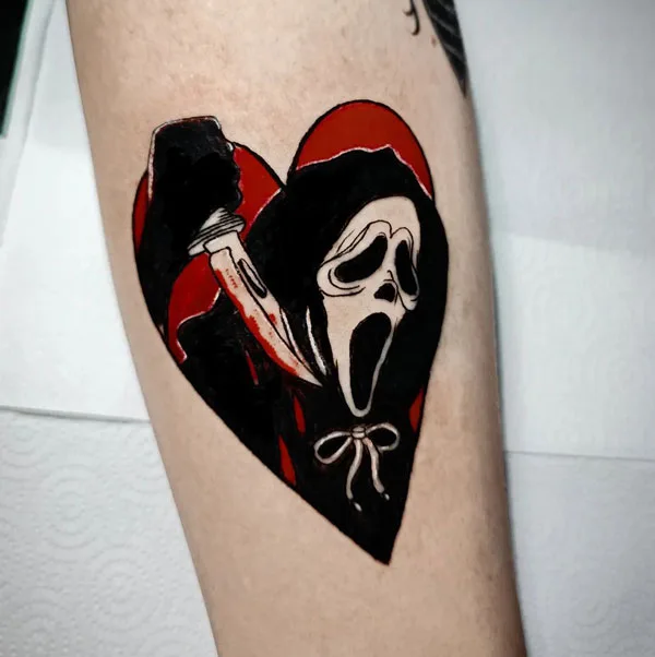 Scream tattoo 21