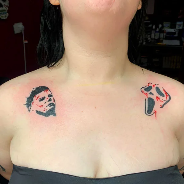 Scream tattoo 22