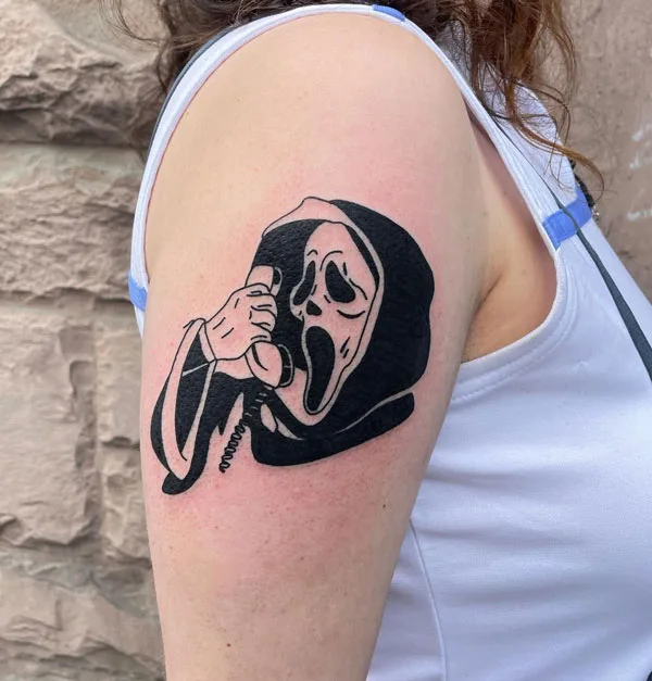 Scream tattoo 23