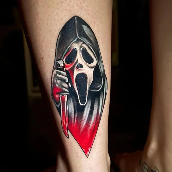 Scream tattoo 25