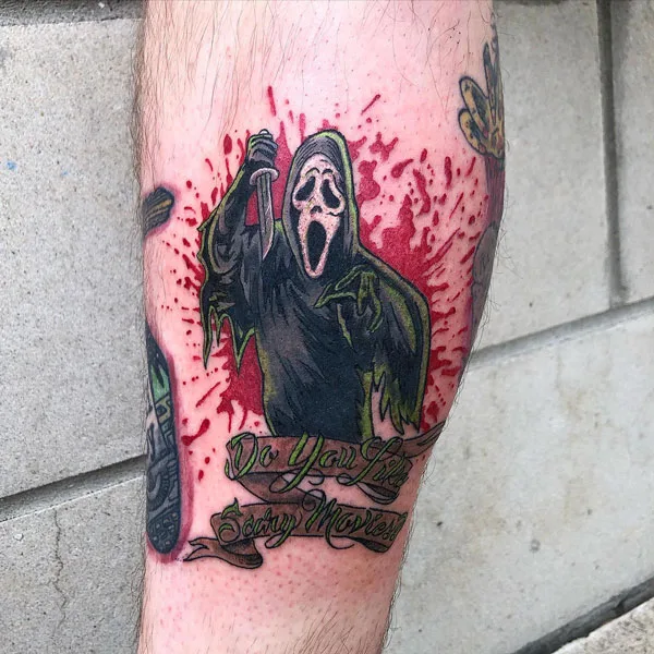 Scream tattoo 26