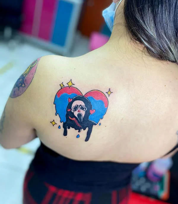 Scream tattoo 28