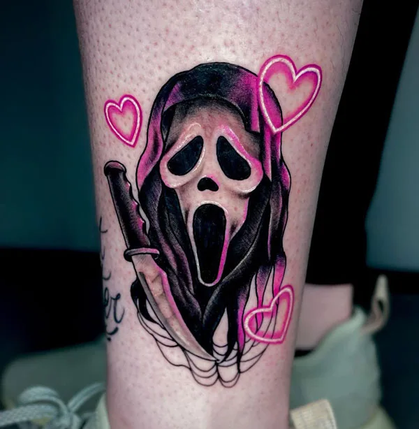 Scream tattoo 29