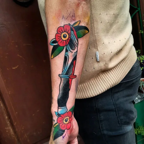 Scream tattoo 30