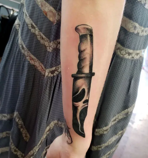 Scream tattoo 37