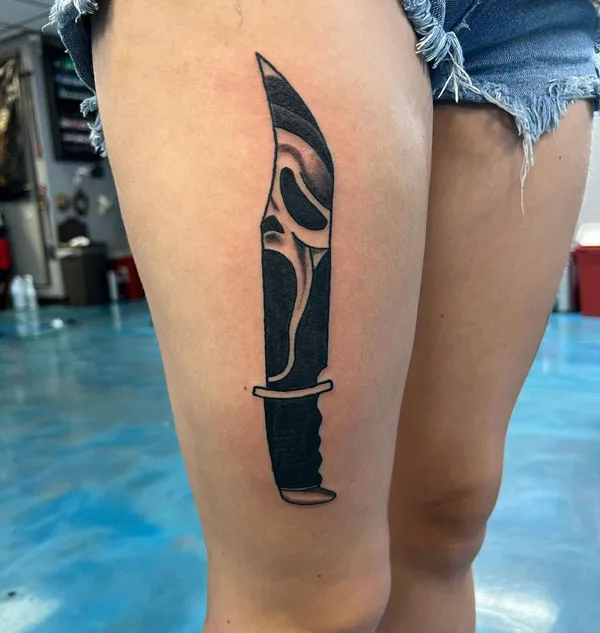 Scream tattoo 39