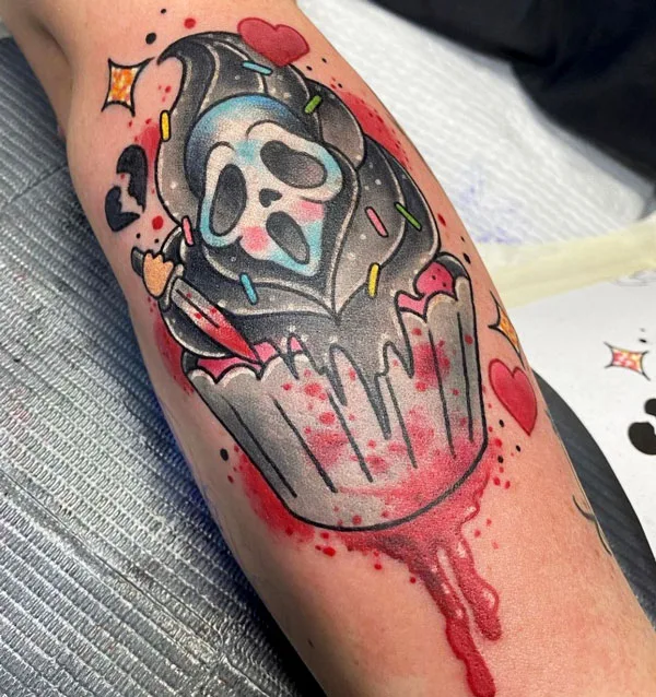 Scream tattoo 40