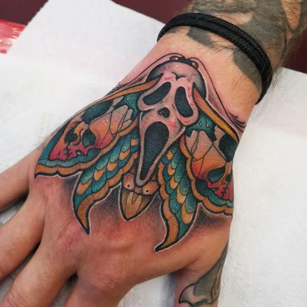 Scream tattoo 42